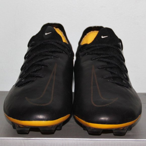 Nike Phantom GT Elite Tech Craft FG Soccer Mens 6.5 Womens 8 Black Gold